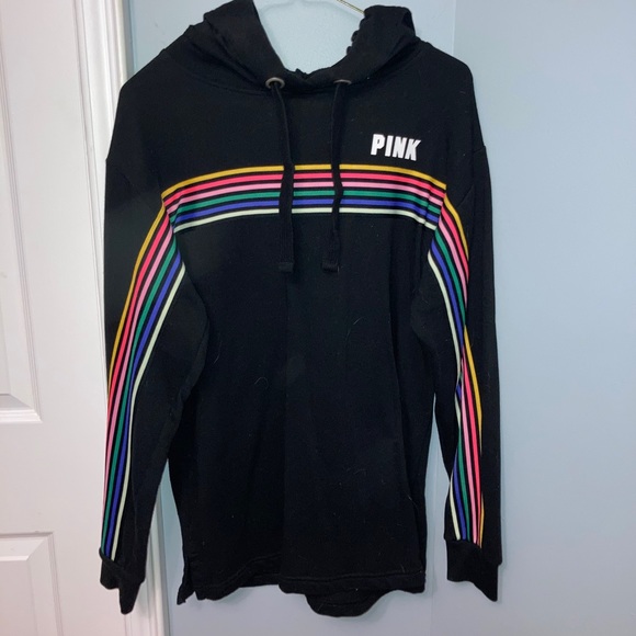 PINK by Victoria’s Secret Striped Hoodie - Picture 2 of 7